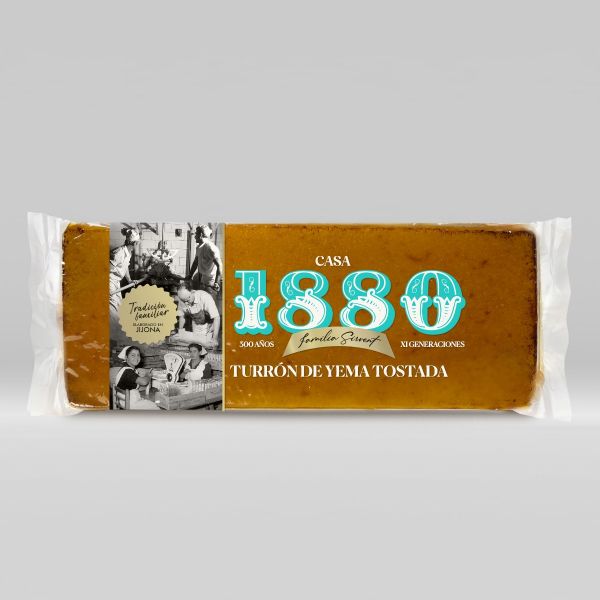 Turrón de Yema Tostada Artesano 300 g